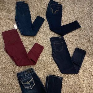 Lot of jeans